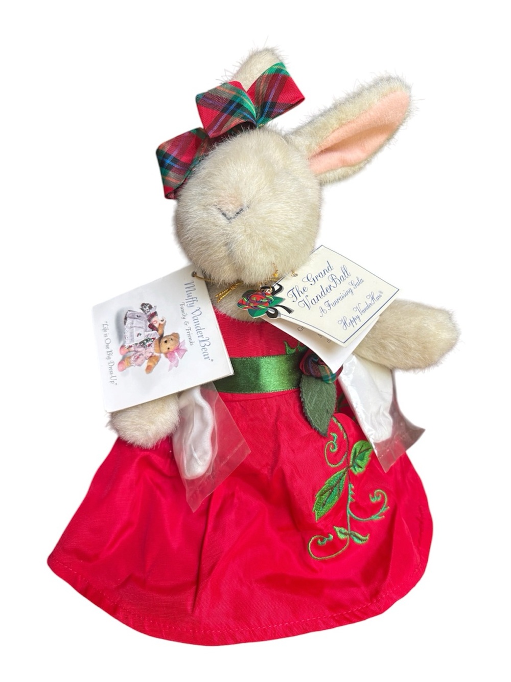 Hoppy VanderHare Rabbit Doll 1997 Grand Vanderbilt Fundraising Gala NABCO W/ Tag